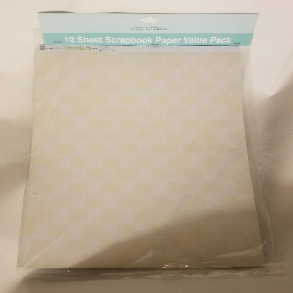 NWT 12 pack of 2 sided scrapbook paper - Picture 2 of 7